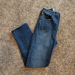 Abercrombie & Fitch Curve Love 90’s Straight Ultra High Rise Jeans